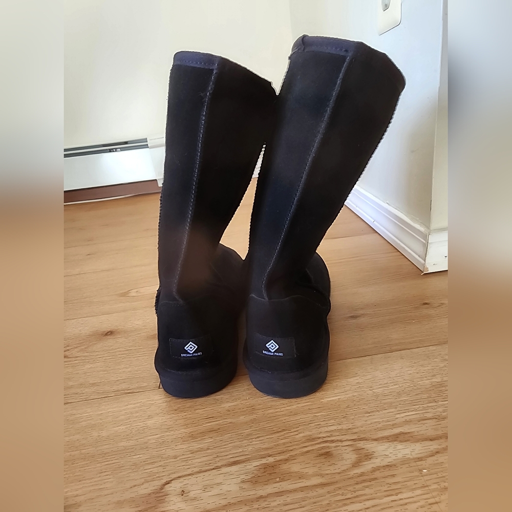 Dream Pairs Women's Black Winter Boots - Picture 2 of 4